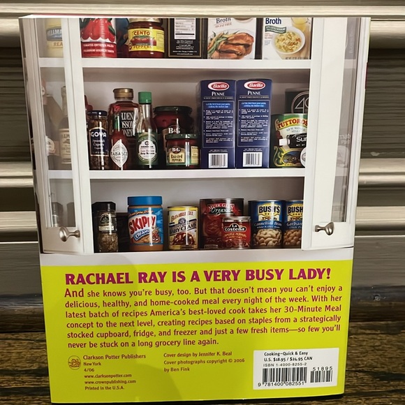 Rachel Ray Express Lane Meals Food Network softcover cookbook - Picture 2 of 7